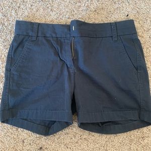 Navy J Crew Chino shorts